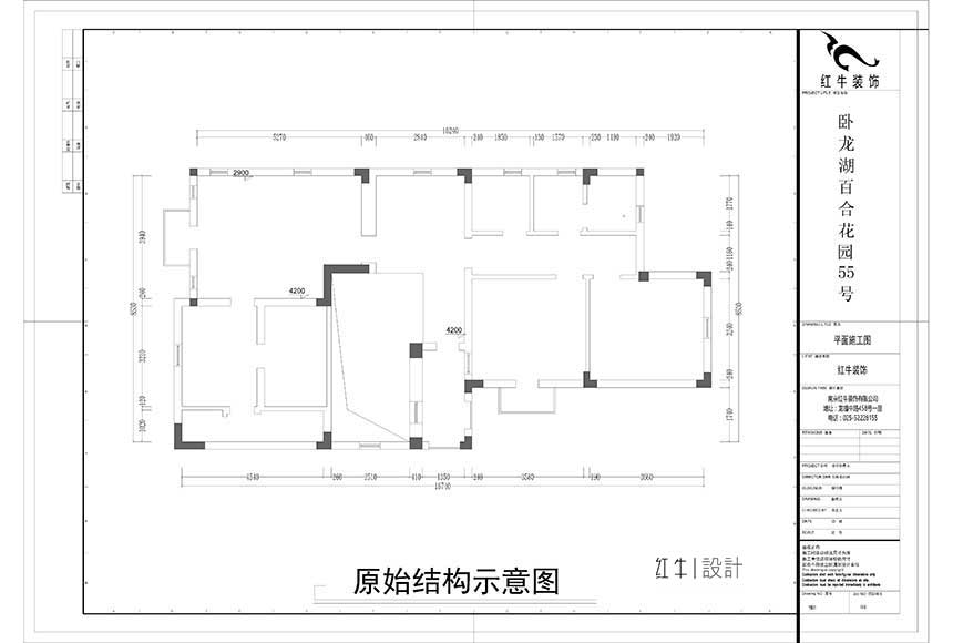 860x580_2楼原始结构图