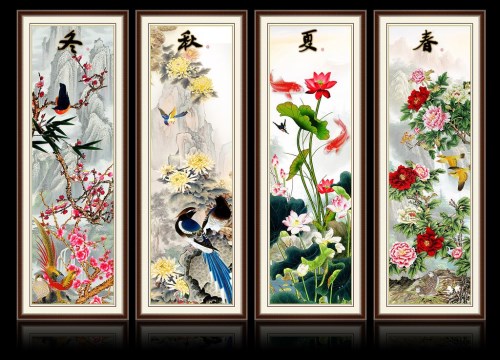客廳沙發(fā)背景墻掛什么裝飾畫好？四種常用裝飾畫推薦