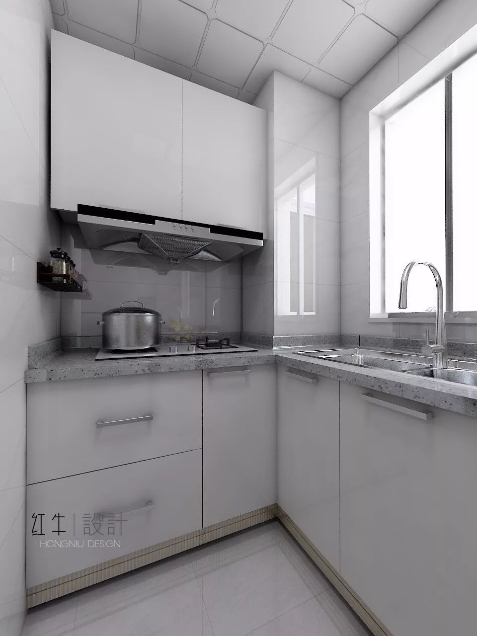 南京四季金輝90平米現(xiàn)代簡約風格裝修 跳躍色彩讓空間更靈動04