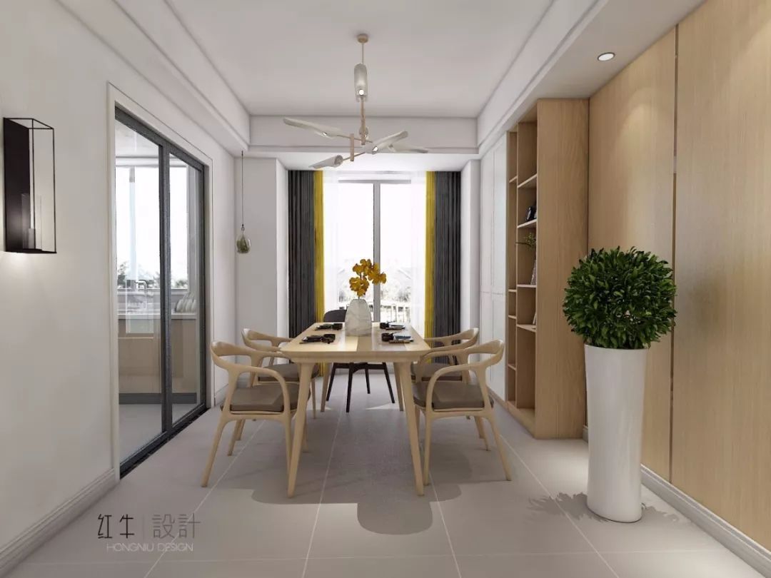 南京保利香檳國際126平米北歐風(fēng)格裝修 極致簡(jiǎn)潔02