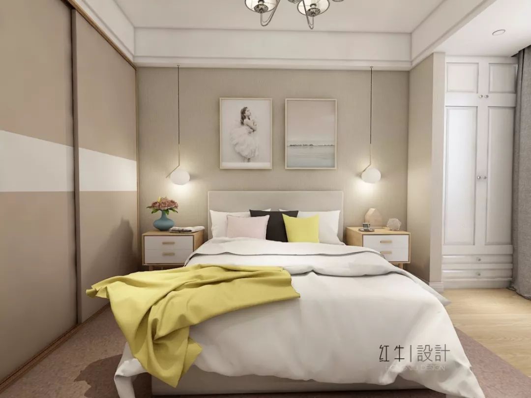 南京保利香檳國際126平米北歐風(fēng)格裝修 極致簡(jiǎn)潔04