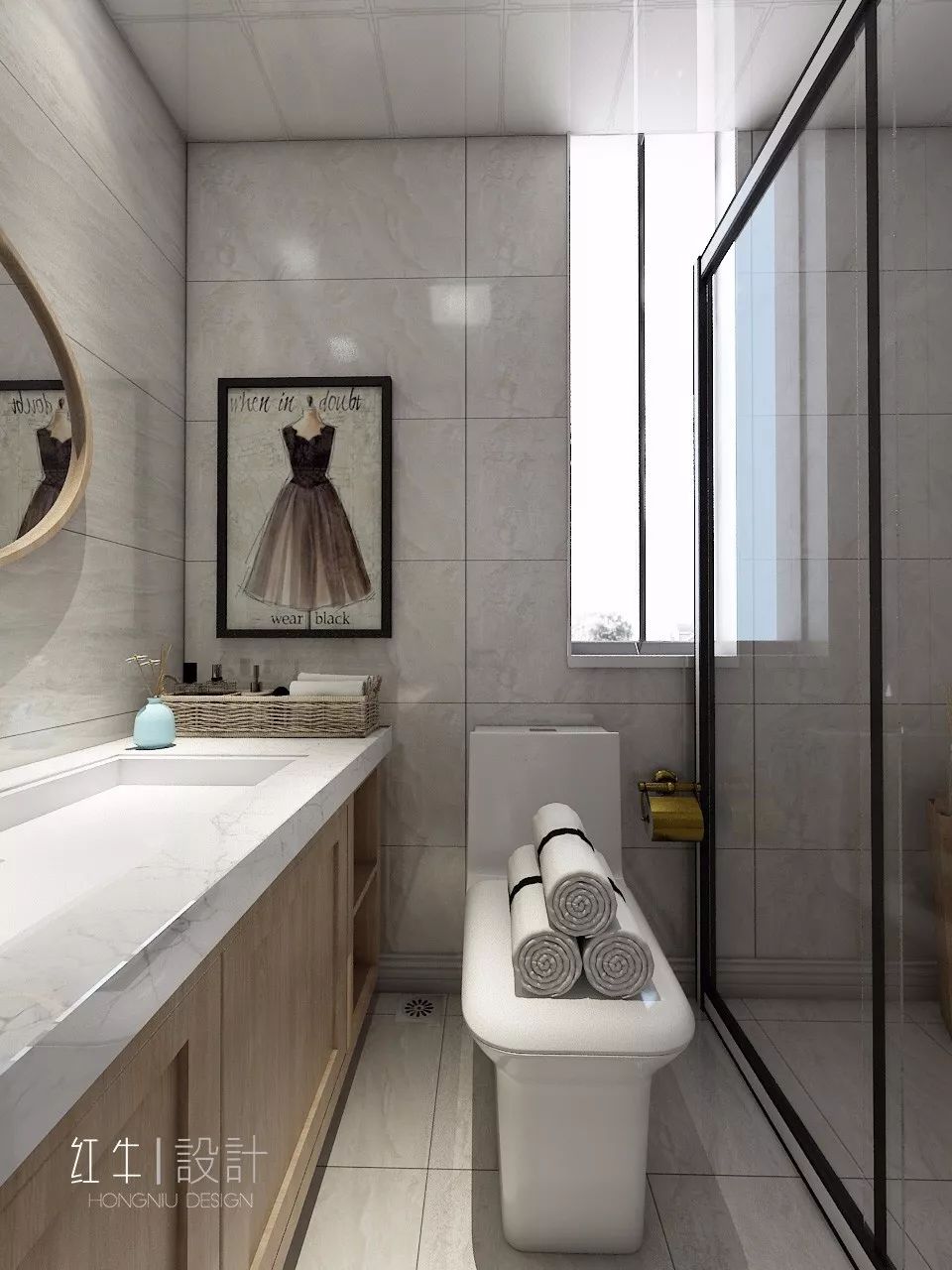 南京保利香檳國際126平米北歐風(fēng)格裝修 極致簡(jiǎn)潔08