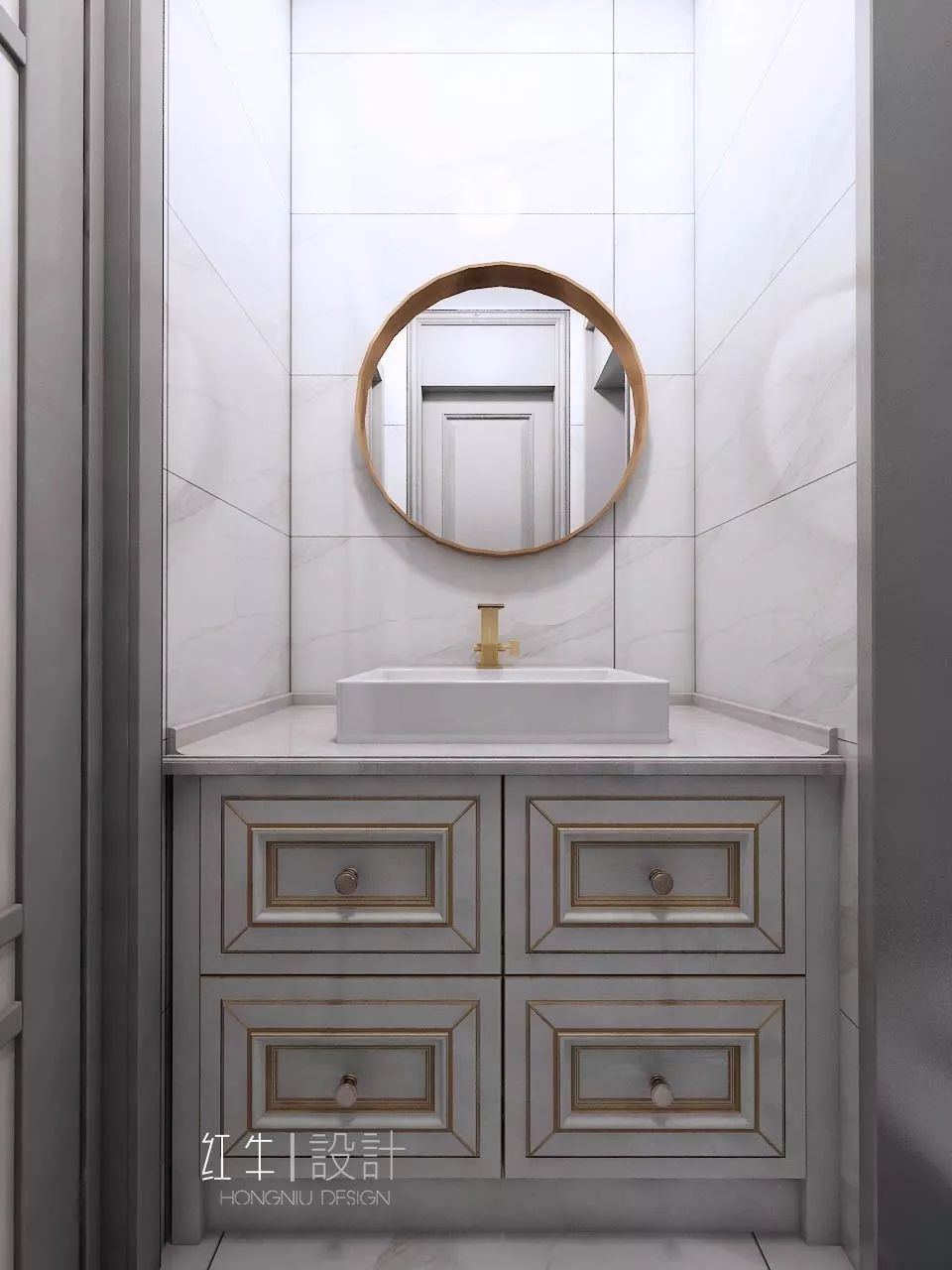 南京紫金未來城140平米簡約法式風格裝修  古典和現(xiàn)代的結(jié)合09