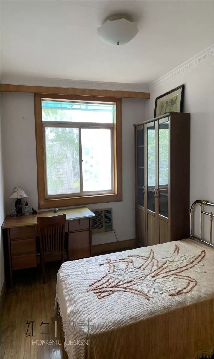 南京老房翻新--“能住”與“好住”之間，就差這點(diǎn)改變！05改造前_次臥室