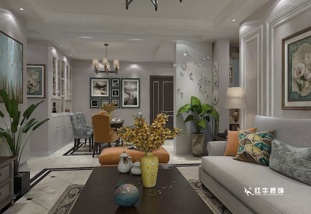 南京萬科光明城市115㎡簡美風格--適合三代人的家居環(huán)境03客廳設(shè)計+logo