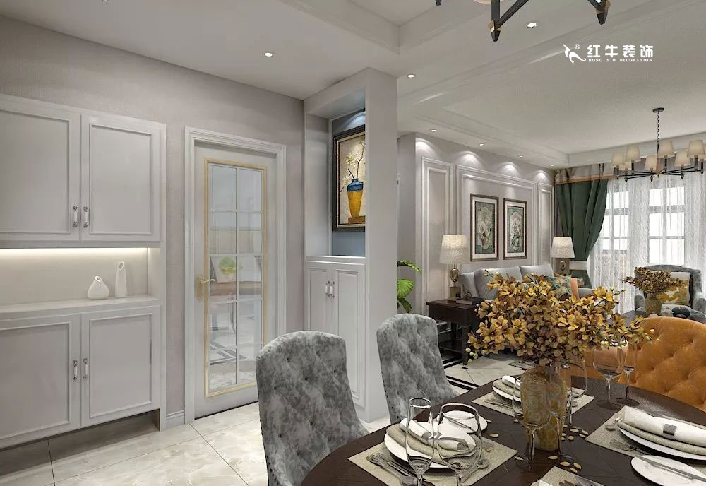 南京萬科光明城市115㎡簡美風格--適合三代人的家居環(huán)境07玄關(guān)設(shè)計+logo