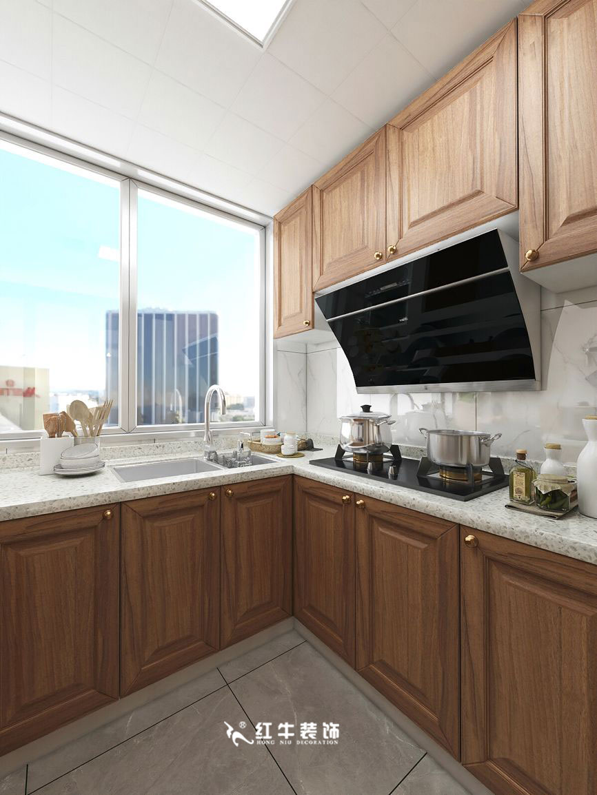 蔣琛_九條巷106㎡現(xiàn)代風(fēng)“養(yǎng)老房”裝修，給設(shè)計(jì)做減法！06廚房+logo