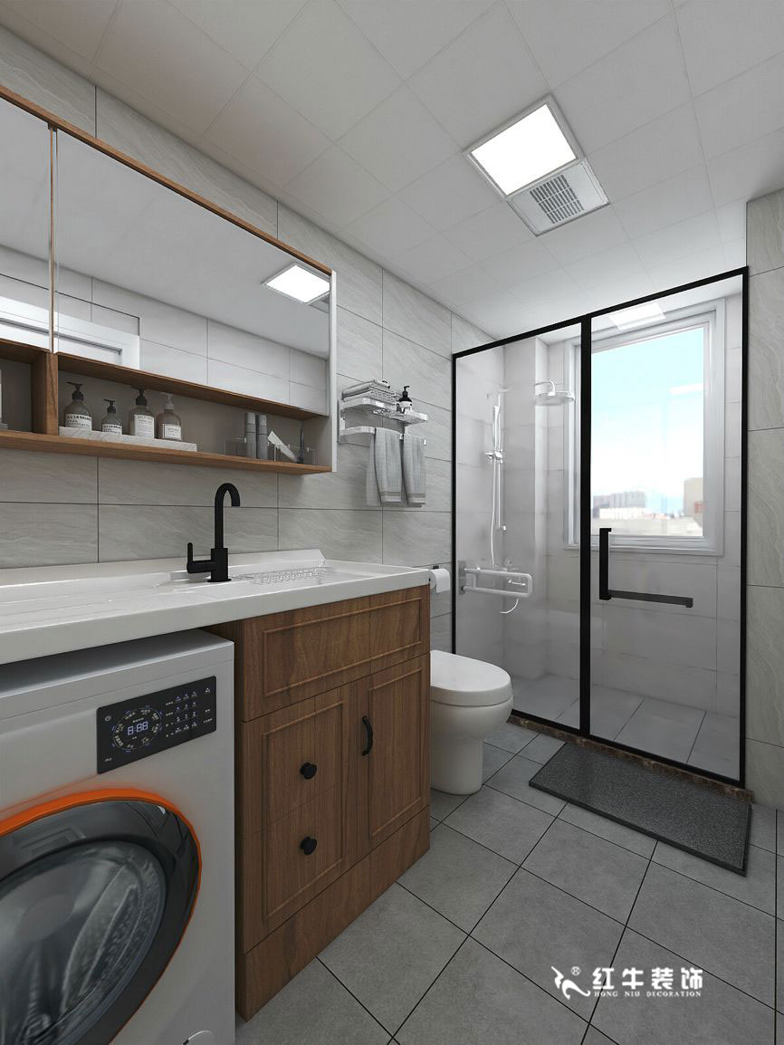 蔣琛_九條巷106㎡現(xiàn)代風(fēng)“養(yǎng)老房”裝修，給設(shè)計(jì)做減法！10衛(wèi)生間+logo