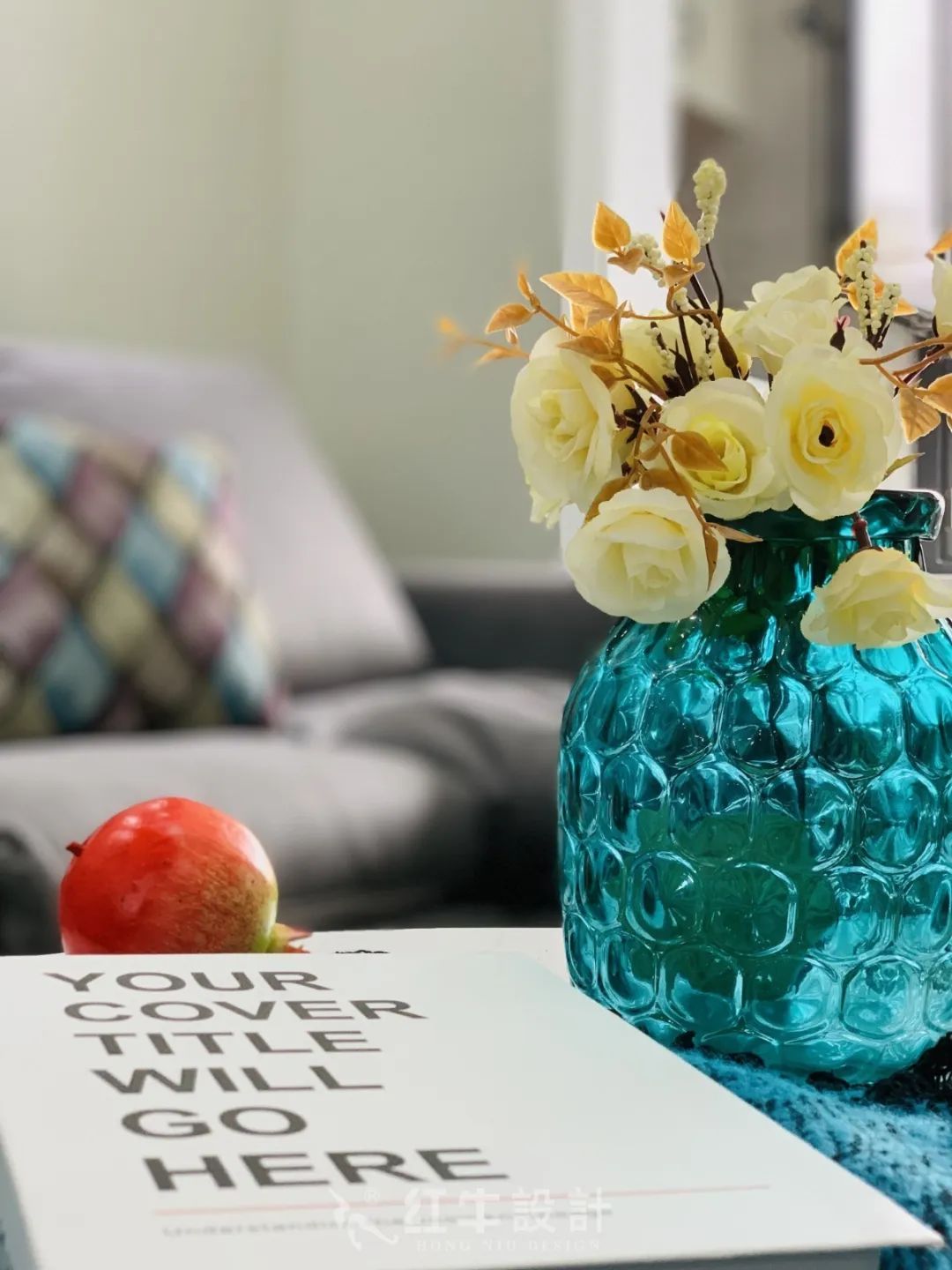 保利國際社區(qū)95㎡北歐風格--記錄毛坯到美家的蛻變過程08實景效果_客廳