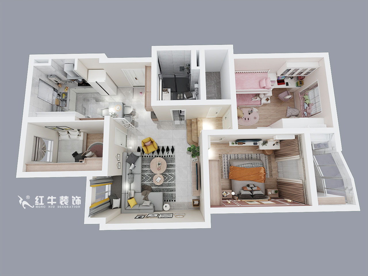 顧娟_楓丹白露15-702-108㎡-簡(jiǎn)歐風(fēng)格_鳥瞰圖+logo