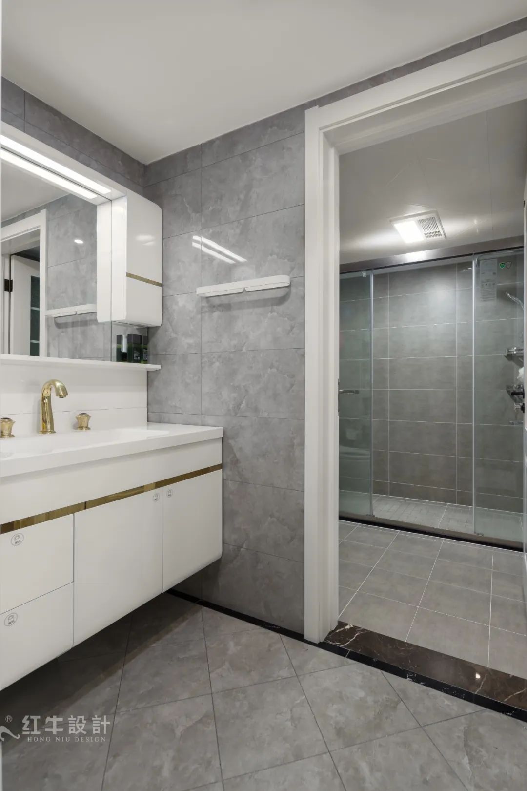 85后夫婦的美式輕奢家，起名“海藍之謎”！14衛(wèi)生間