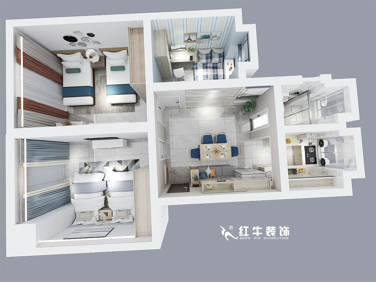 仇美蓉_苜蓿園大街1號49-106（苜蓿園東街1號49-106）-70㎡-北歐風格_鳥瞰圖