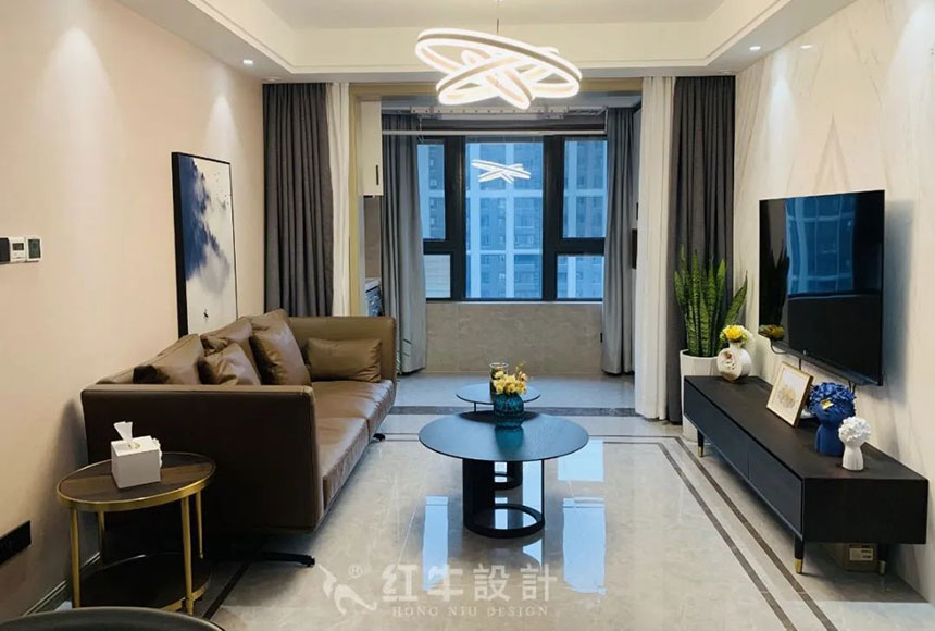 保利國際社區(qū)115㎡現(xiàn)代風格--想現(xiàn)場參觀新裝好的房子嗎？這里就有哦！03劉小勇_保利國際社區(qū)-96㎡-現(xiàn)代風格