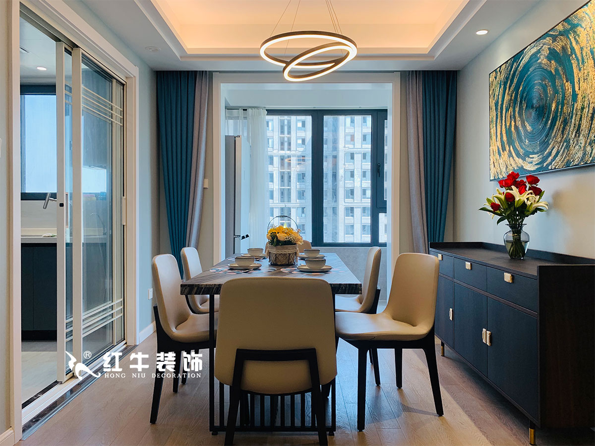 陸利民_保利國際社區(qū)3-2703-115㎡-現(xiàn)代風格（3室2廳1廚2衛(wèi)2陽臺￥183429）05餐廳