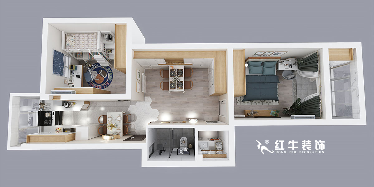 孟憲濤_寧工新寓144號(hào)501-70㎡-現(xiàn)代北歐風(fēng)格00鳥瞰圖