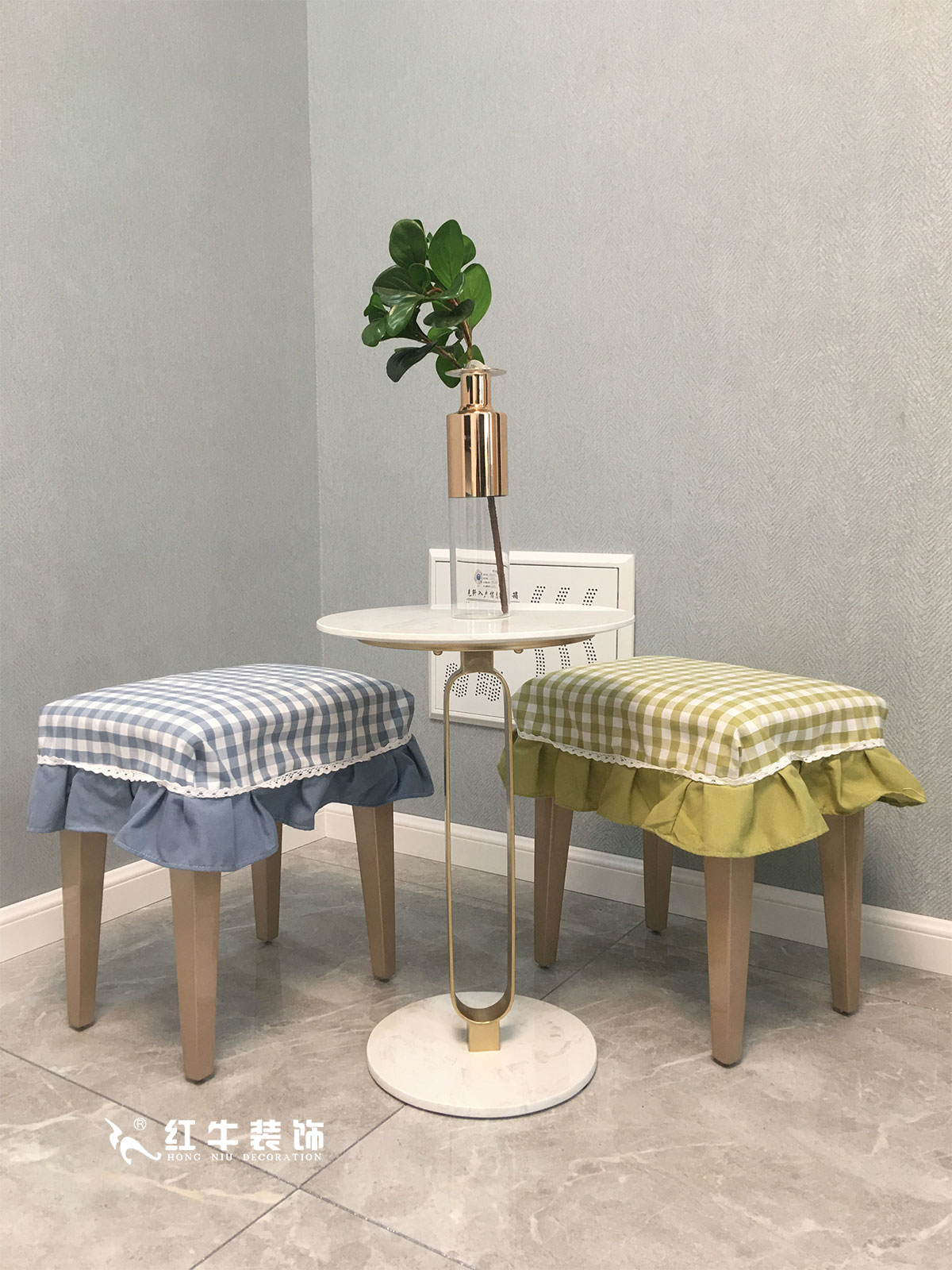 孟憲濤_金盾公寓-65㎡-北歐風(fēng)格_2室1廳1衛(wèi)_全包9萬03客廳-(4)