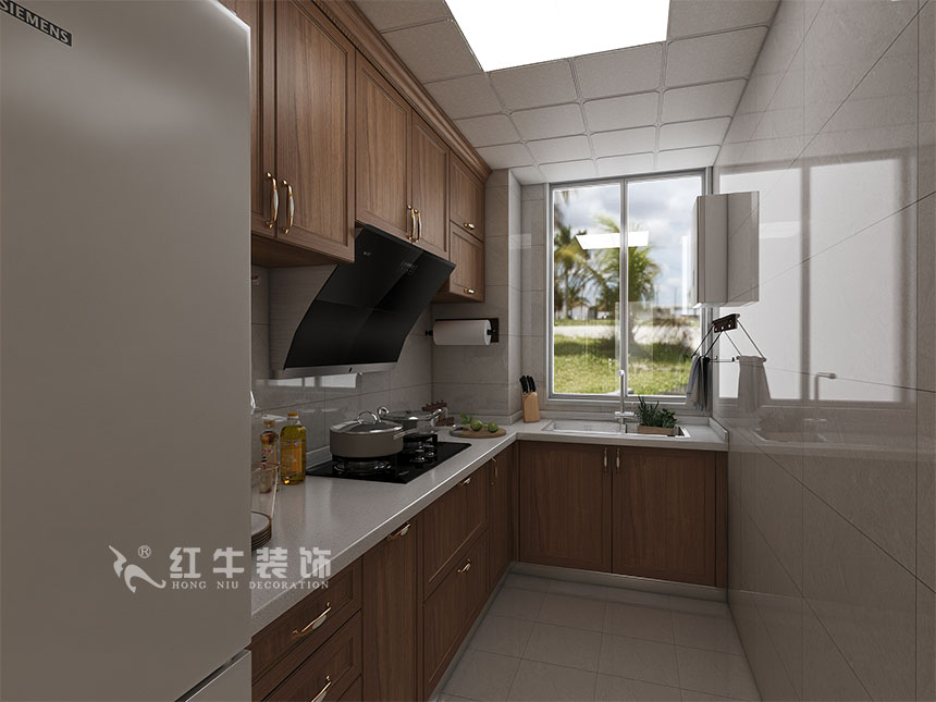 魏利利_津橋華府82㎡現(xiàn)代簡(jiǎn)約｜顛覆傳統(tǒng)客廳，即是休閑書(shū)吧又是影院08廚房間