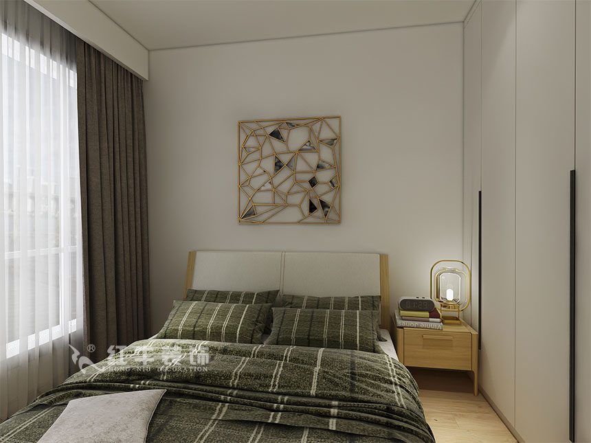 魏利利_津橋華府82㎡現(xiàn)代簡(jiǎn)約｜顛覆傳統(tǒng)客廳，即是休閑書(shū)吧又是影院10客臥