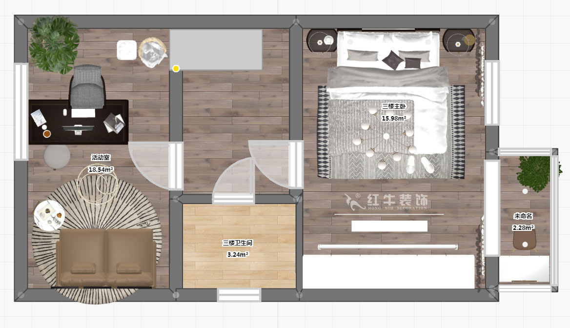 劉小勇｜逸品湯山一期14-105-150㎡-現(xiàn)代風格｜4室2廳2衛(wèi)｜新房裝修｜定制家￥200000｜全包22