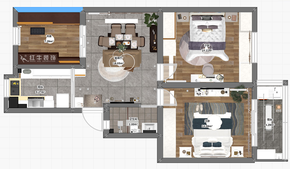 劉萍萍｜龍蟠中路474號5-601-82㎡-輕奢風格｜3室2廳1衛(wèi)｜老房裝修｜定制家￥121320｜全包11