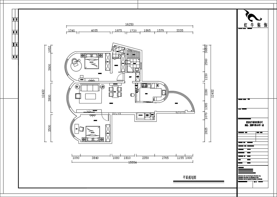 熊浩宇｜蘇寧濱江壹號2-1-2702-125㎡-現(xiàn)代風(fēng)格｜2室2廳2衛(wèi)｜老房改造裝修｜定制家｜全包20萬｜00_02平面規(guī)劃圖