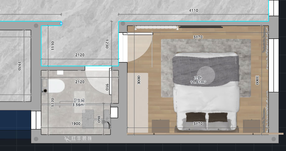 郭志成｜銀城藍(lán)溪郡19-102-300㎡-現(xiàn)代簡(jiǎn)約風(fēng)格｜聯(lián)排別墅｜5室2廳1廚4衛(wèi)｜毛坯裝修｜定制家｜全包31