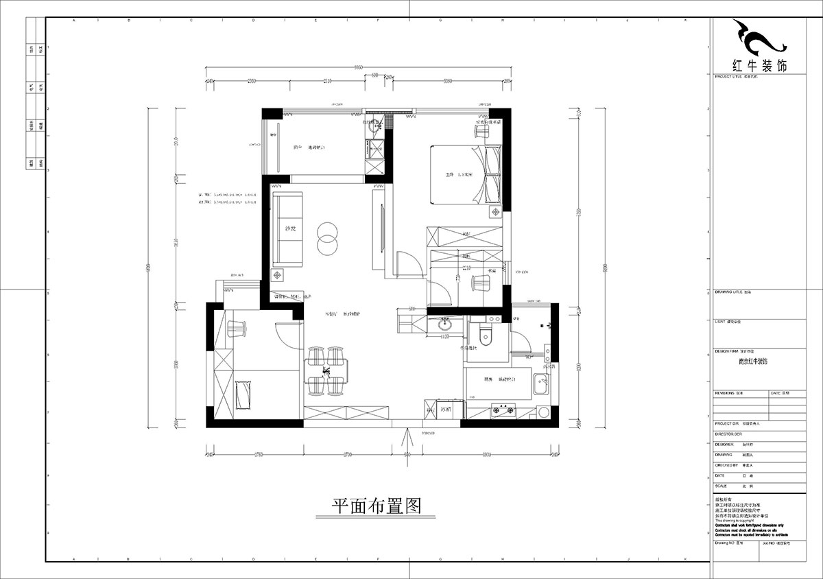 孟憲濤｜雅居樂(lè)花園23-2-2502-88㎡-簡(jiǎn)約中古風(fēng)格｜3室2廳2衛(wèi)｜老房裝修｜定制家｜全包12萬(wàn)｜00_02平面布置圖